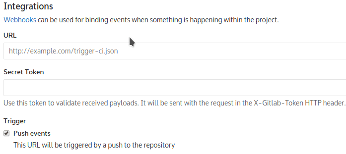 gitlab webhooks