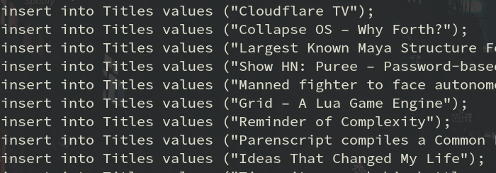 hacker news html